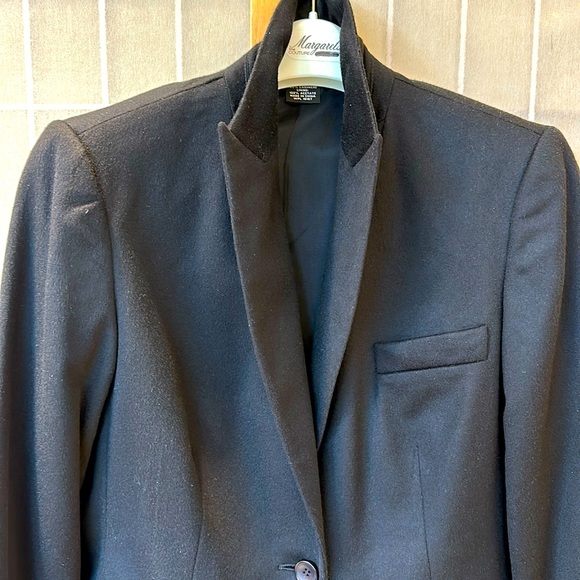 NEW Tag CASHMERE Black Blazer Jacket. - Picture 2 of 10